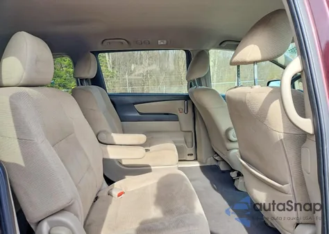 2011 Honda Odyssey Lx from USA, damaged, VIN 5FNRL5H29BB095888